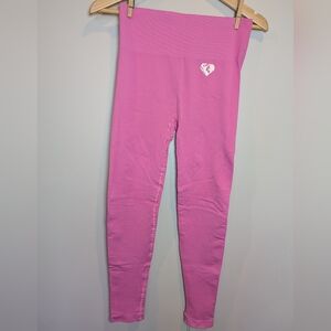 NWT Women's Best Women's Size M Power Seamless Leggings Phlox Pink